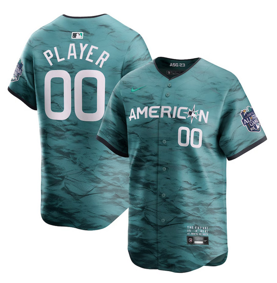 Mens American League Nike Teal 2023 MLB All-Star Game Pick-A-Player Customized Limited Jersey->2023 mlb all-star->MLB Jersey